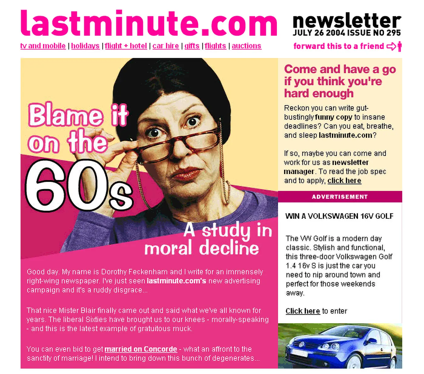 lastminute.com email