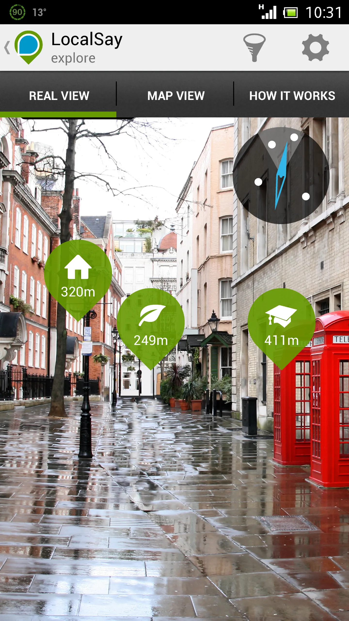 LocalSay app for City of Westminster