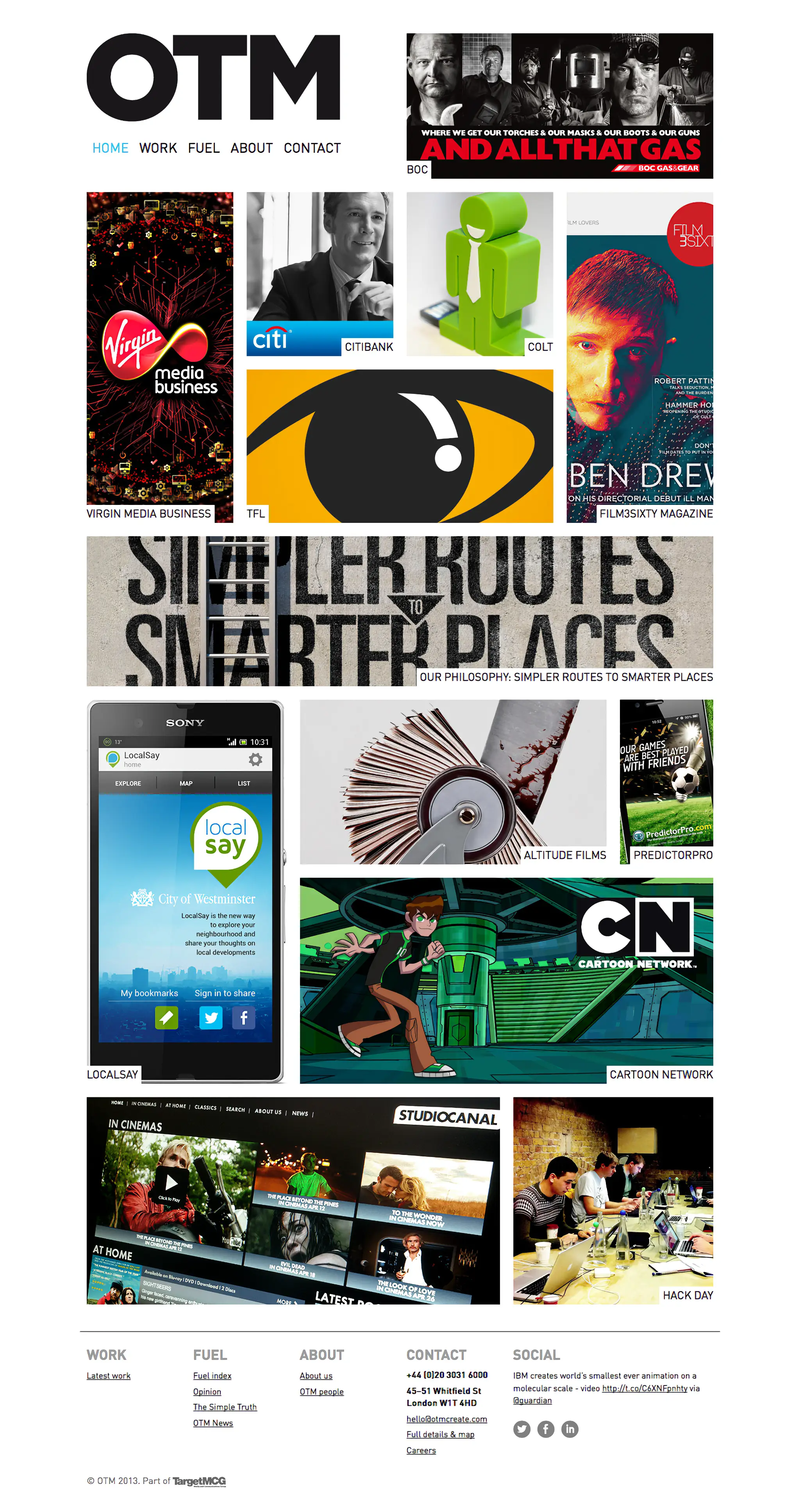 OTM agency website