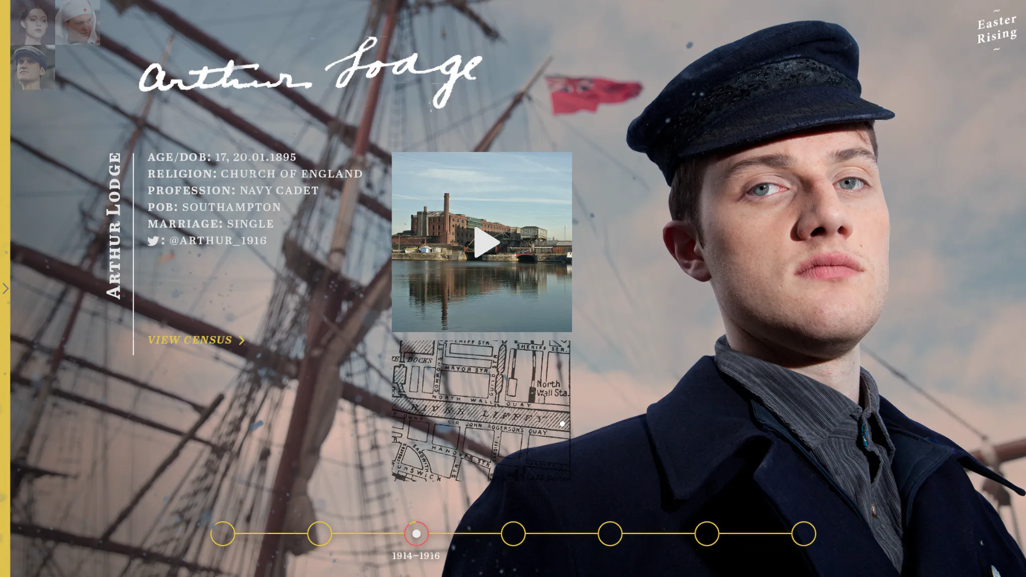 Easter Rising 1916 immersive experience