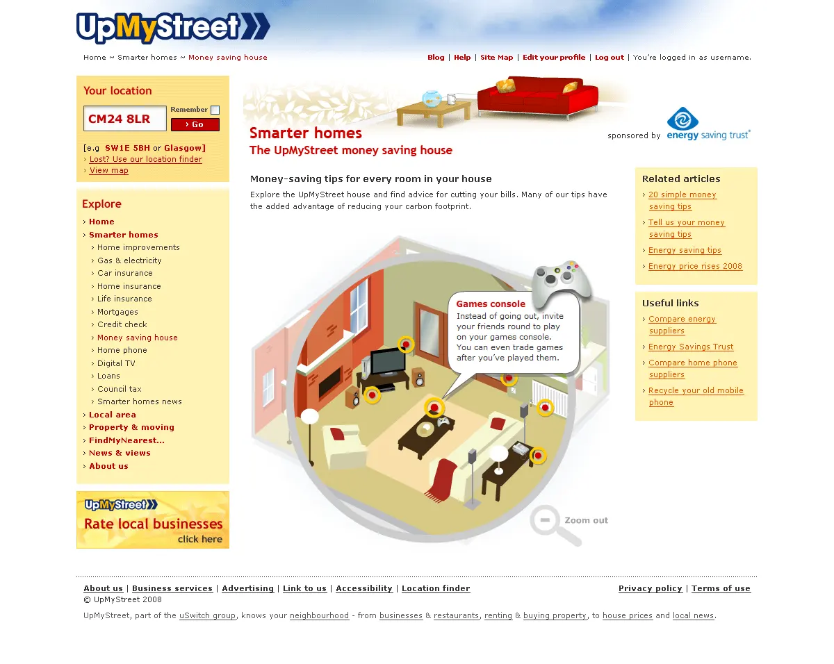 UpMyStreet.com house